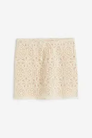 Crochet-look Beach Skirt