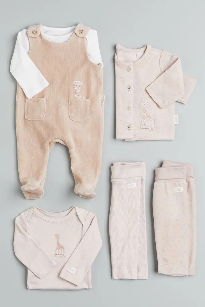 2-piece Bodysuit and Overall Set