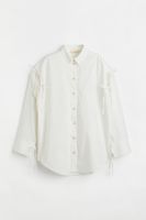 Oversized Linen-blend Shirt