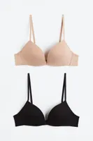 2-pack Soft-cup Push-up Bras