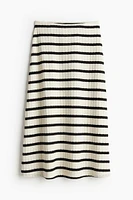 Textured-knit Skirt