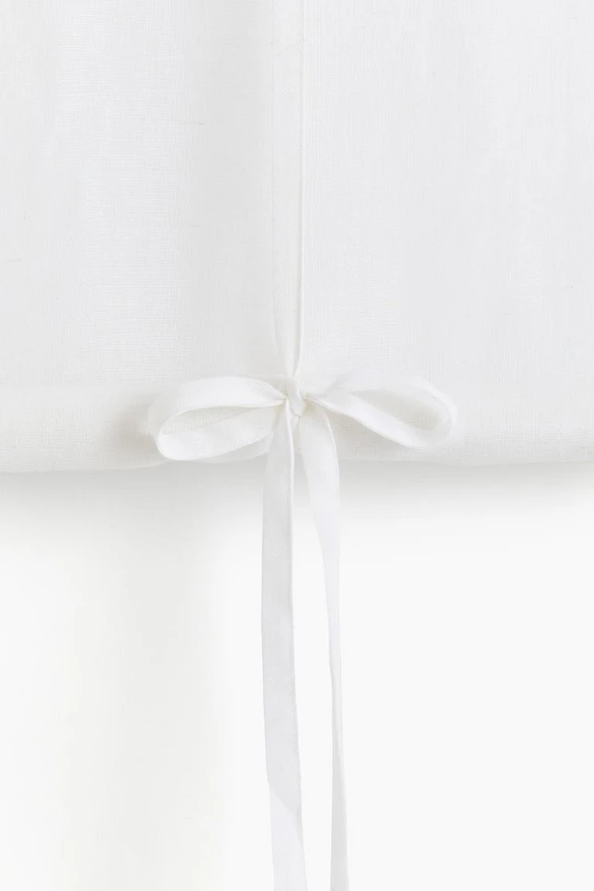Sheer Roll-up Curtain