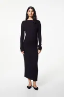 MAMA Rib-knit Dress