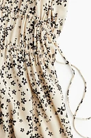 Drawstring-detail Dress