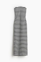 Ribbed Bandeau Dress