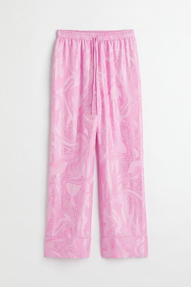 Jacquard-patterned Pants