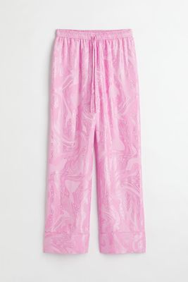 Jacquard-patterned Pants