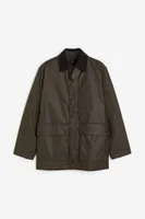 Loose Fit Water-repellent Canvas Jacket