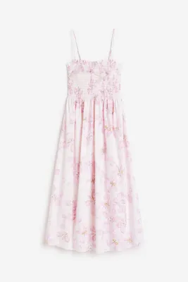 Smocked Cotton Dress