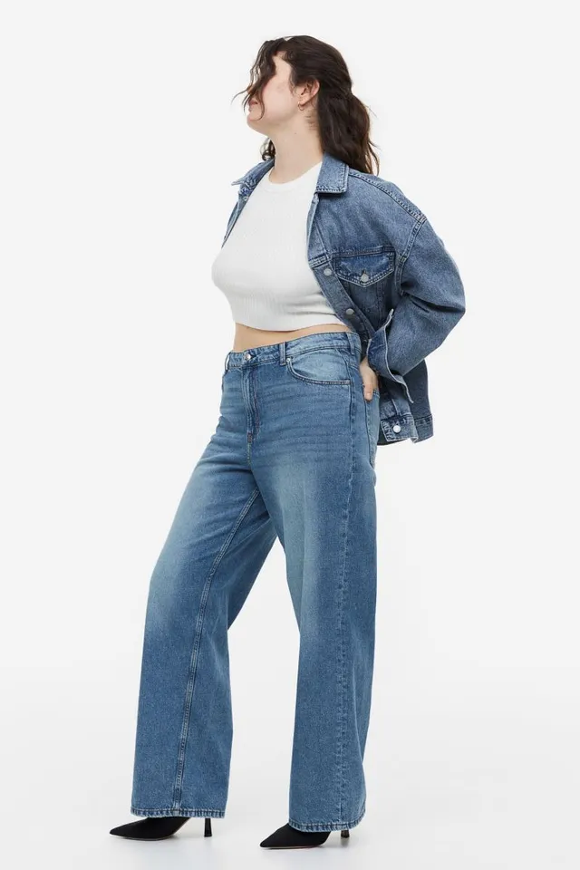 High Rise Cotton '90s Loose Jeans