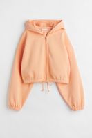 Hooded Jacket with Drawstring