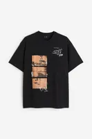 Relaxed Fit Printed T-shirt