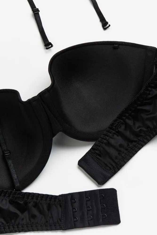 Black Mesh Strappy Balconette Bra - Victoria's Secret