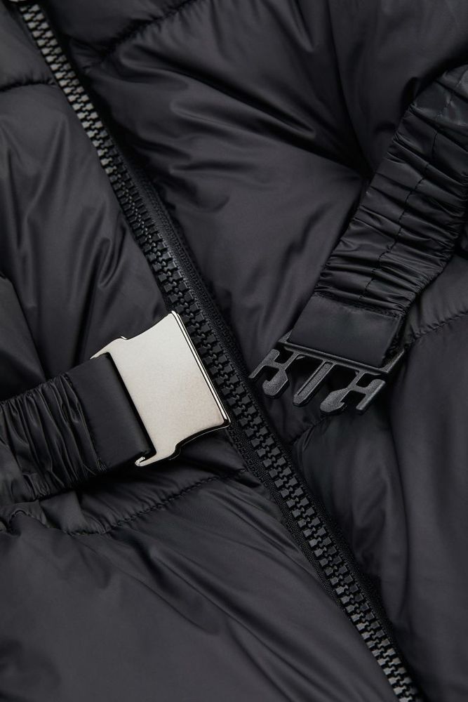 Puffer Vest with Belt