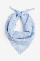 Patterned Cotton Scarf