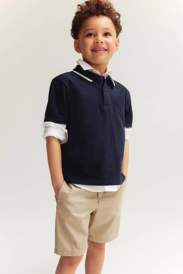 2-piece Polo Shirt and Shorts Set