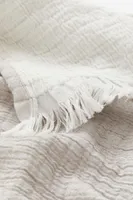 Fringe-trimmed Bedspread