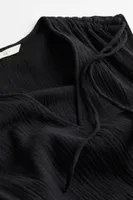 Drawstring-detail Dress