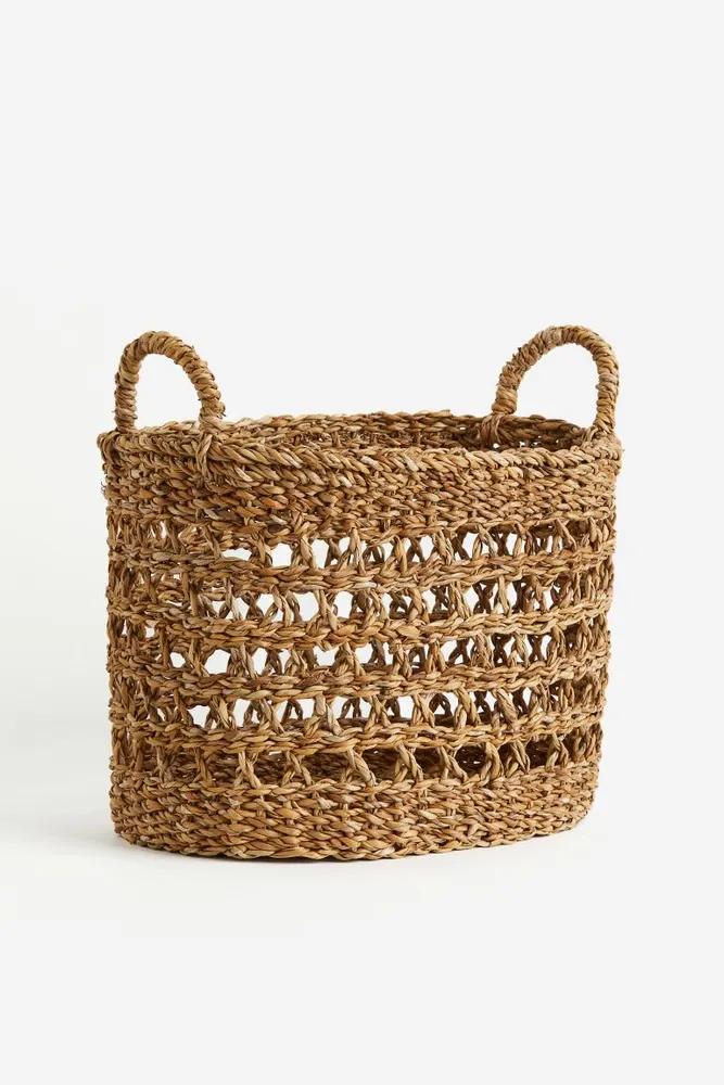 Braided Seagrass Basket