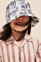 Printed Twill Bucket Hat