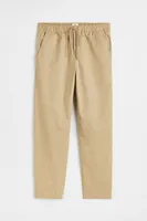 Relaxed Fit Twill Pull-on Pants