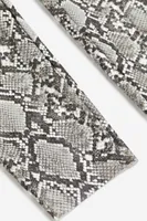 Legging à motif croco