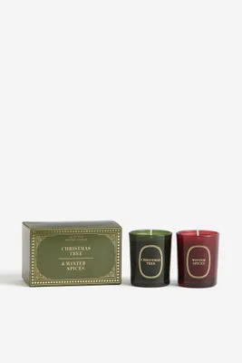 2-pack Small Scented Candles