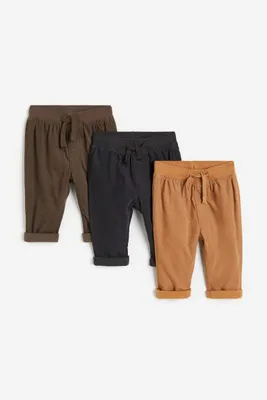 3-pack Corduroy Pants