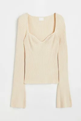 Pull côtelé