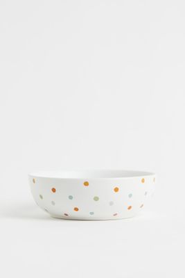 Dotted Porcelain Bowl