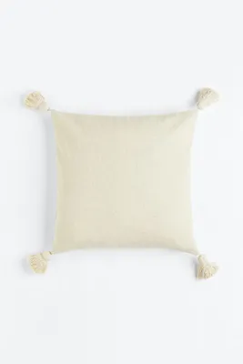 Tasseled Cushion Cover