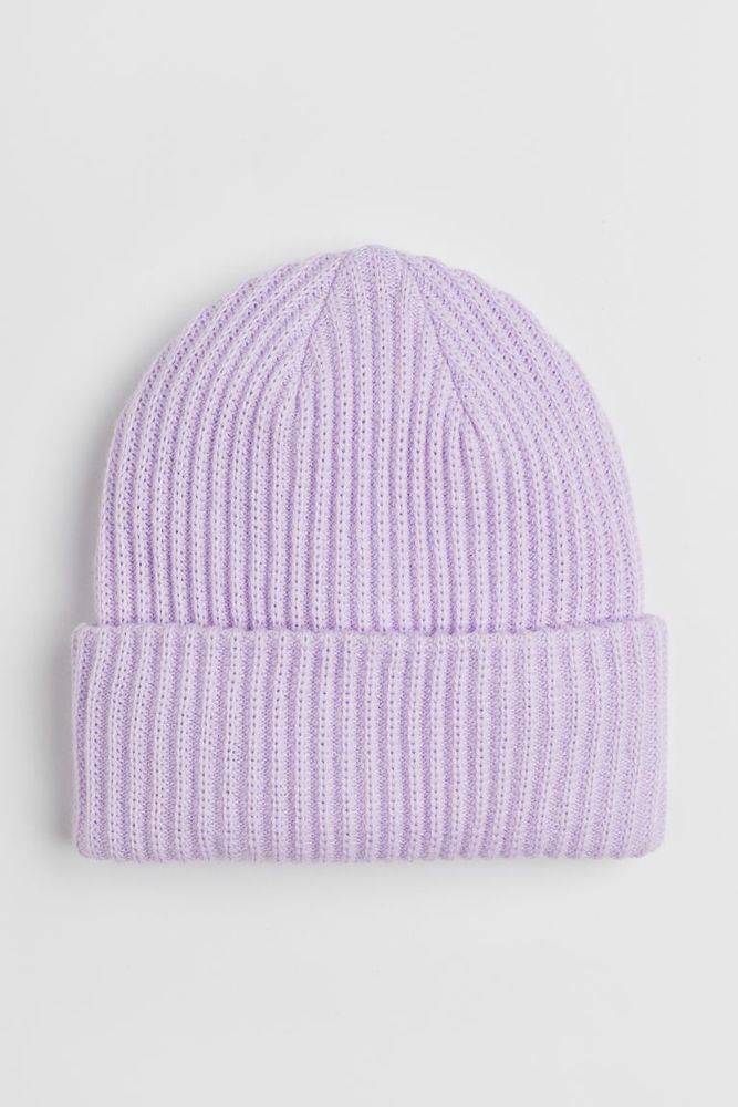 Rib-knit Hat