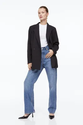 Straight High Jeans