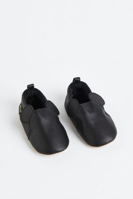 Soft Appliquéd Slippers