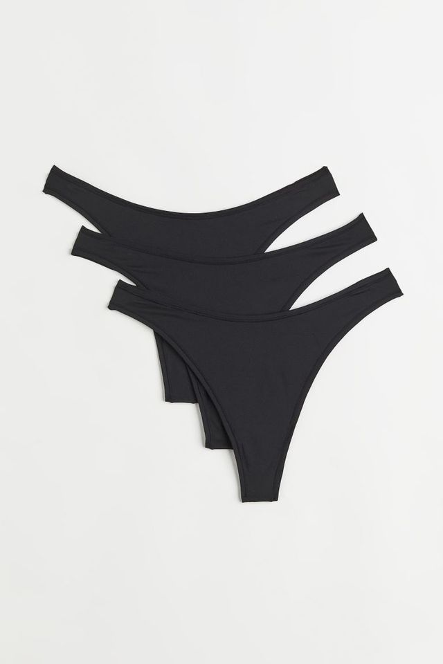 H&M 7-pack Jersey Thong Briefs