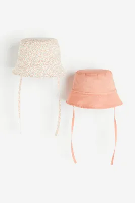 2-pack Cotton Sun Hats