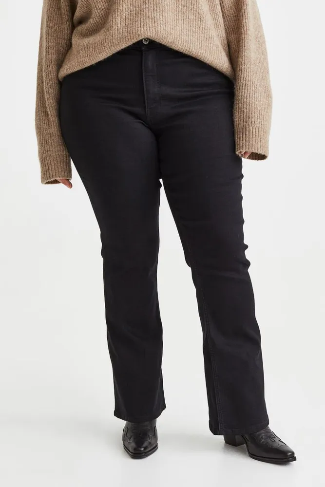H&M+ Flared High Jeans
