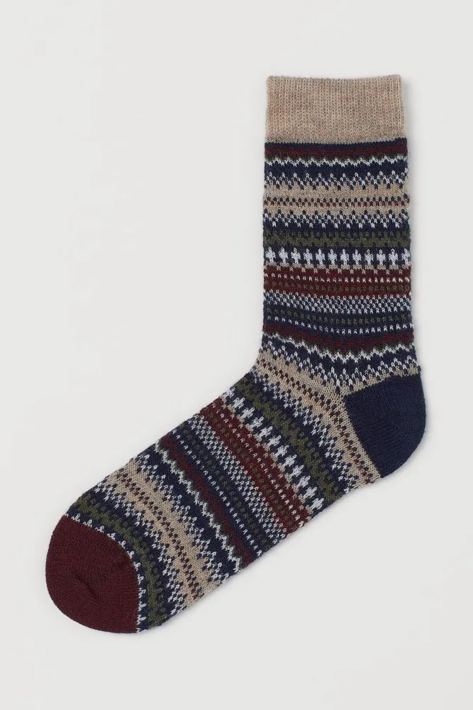 Chaussettes à motif
