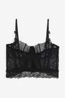 Non-padded Lace Bustier