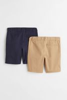 2-pack Cotton Chino Shorts