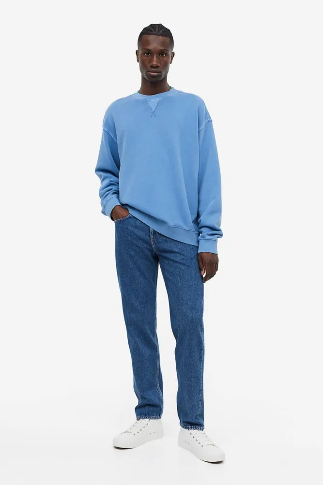 Relaxed Fit Washed-look Sweatshirt