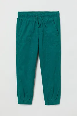Lined Corduroy Joggers