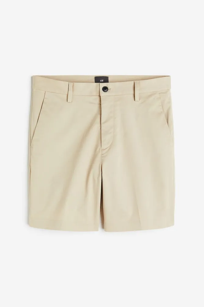 Regular Fit Cotton chino shorts