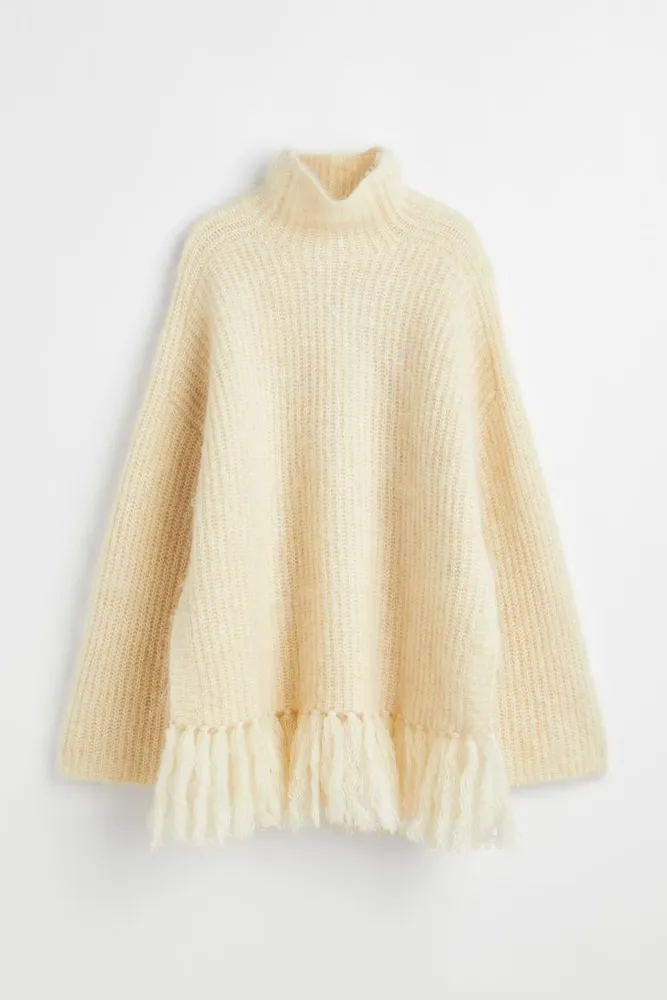 Sweater with Fringe
