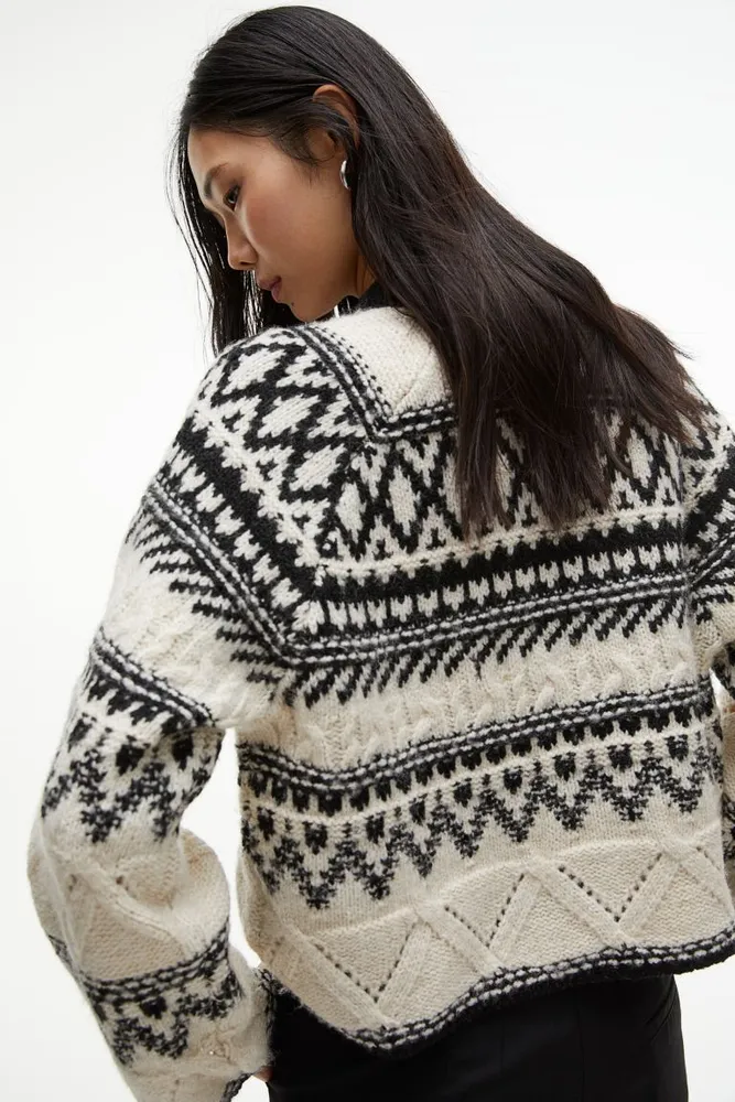 Kimothy Jacquard Knit Sweater