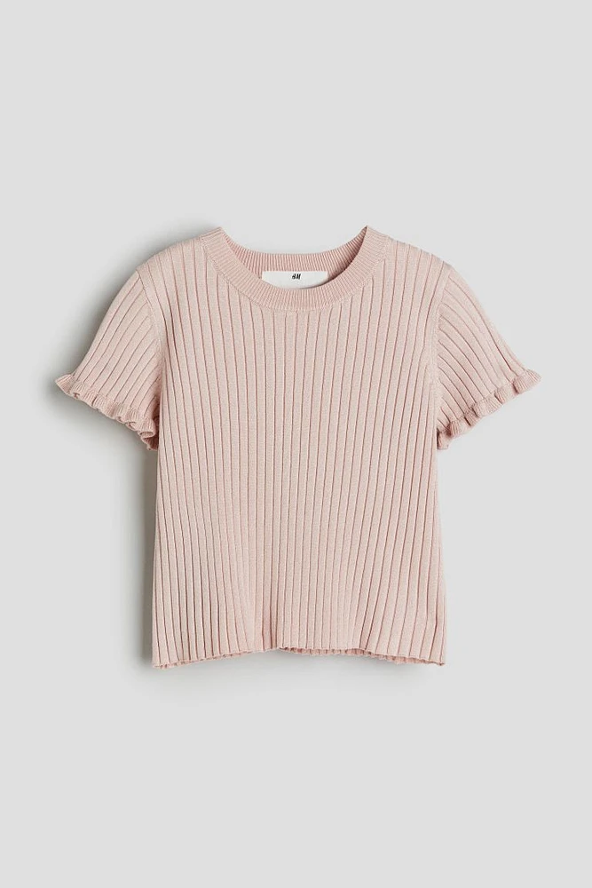 Rib-knit Top