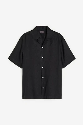 Relaxed Fit Linen Resort Shirt