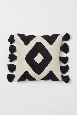 Cushion Cover with Tassels