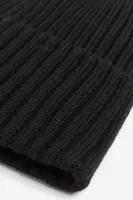 Rib-knit Hat