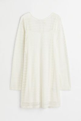 Lace-knit Dress